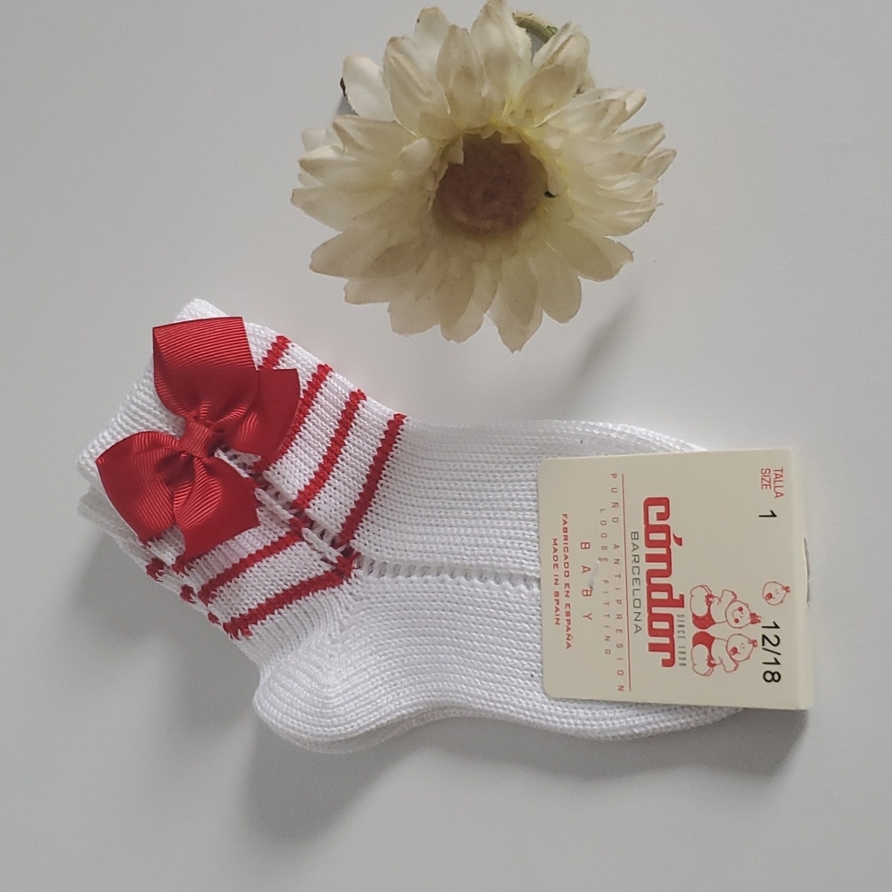Condor 100% Cotton Ankle Socks Age For 0- 6/12